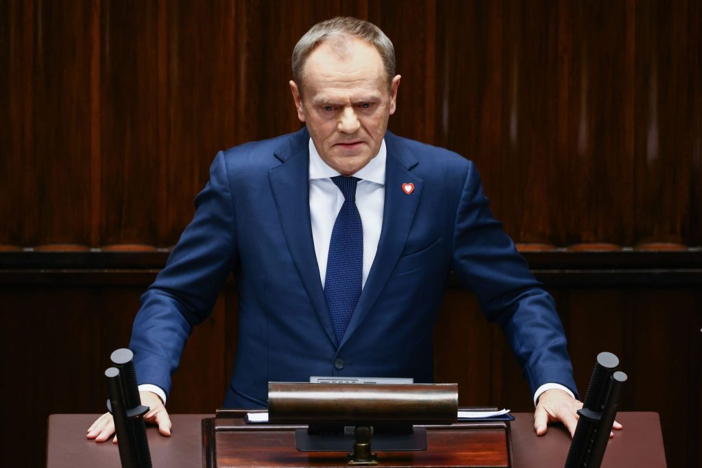 Tusk: Ukrainian suspects behind Polish railway explosion
