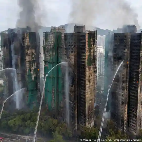 Hong Kong fire toll hits 83, over 250 missing