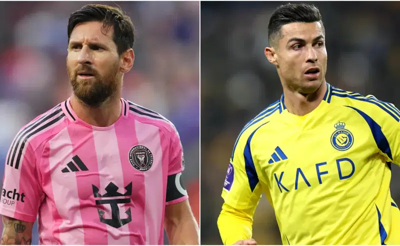 Ronaldo dismisses claims that Messi is the superior player