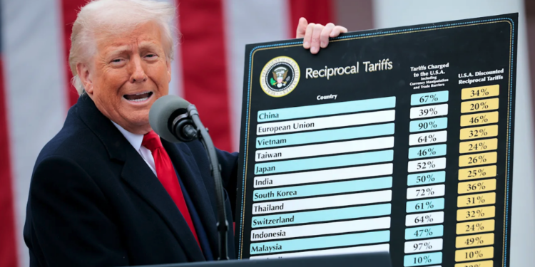 Trump proposes ,000 payout to Americans funded by tariffs on imported goods