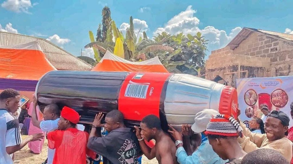 Bayelsa woman buried in Coca-Cola bottle casket