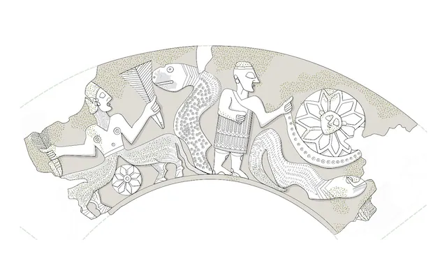 Oldest depiction of cosmic creation found on 4,300-year-old silver goblet