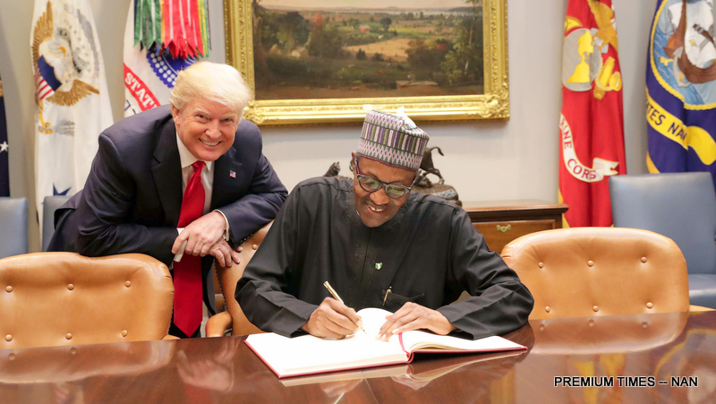 How Buhari responded to Trump’s “killing christians” question