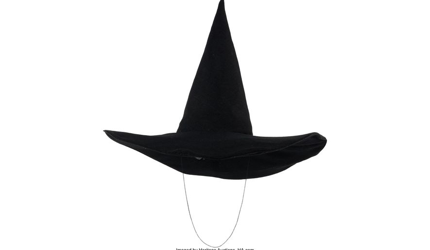 Wicked witch’s hat from “The Wizard of Oz” up for auction
