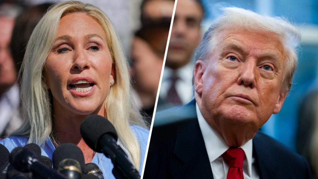 Marjorie Taylor Greene to resign from Congress after bitter rift with Trump