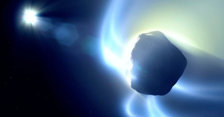 Mysterious interstellar object unexpectedly begins to brighten