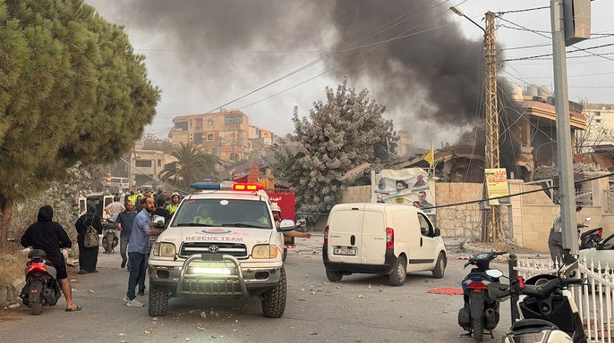 Israel launches strikes on Hezbollah targets in Lebanon