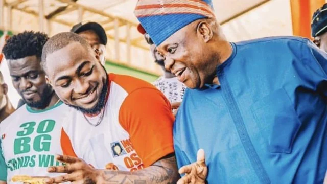 Davido joins Adeleke’s Accord party ahead of 2026 Osun poll