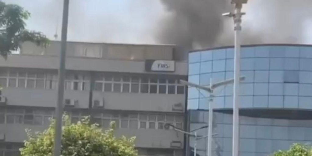 Fire  breaks out at FIRS headquarters in Abuja, damaging offices