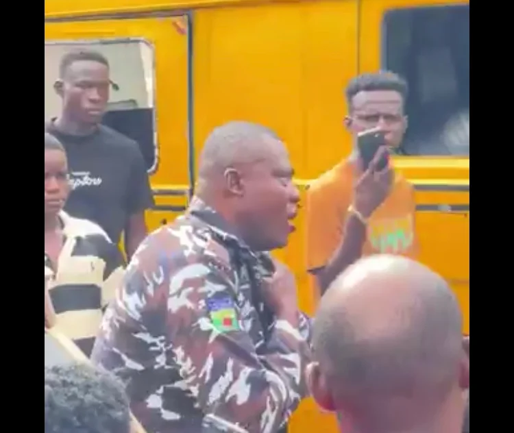 Lagos Police confirm officer beaten in viral video was on duty