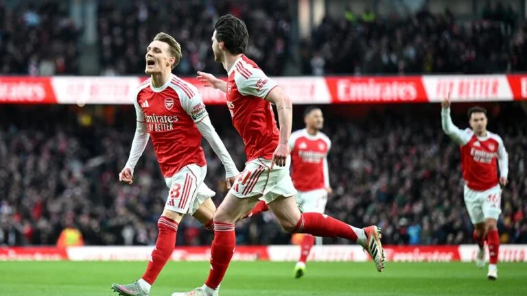 EPL: Arsenal return to top with 2-1 win over Brighton