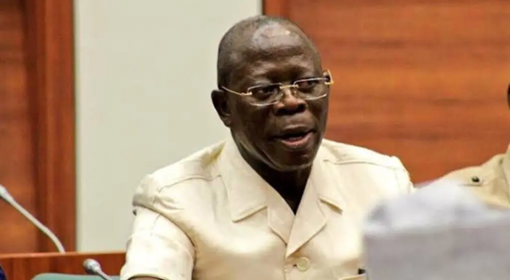 ‘He needed to be hanged’ – Oshiomhole speaks on Farouk’s removal