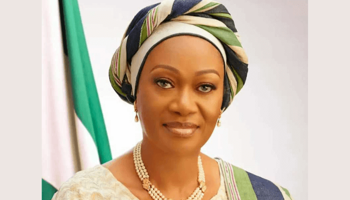 Nigeria’s First Lady donates 1,000 bags of rice to southern Borno Christians