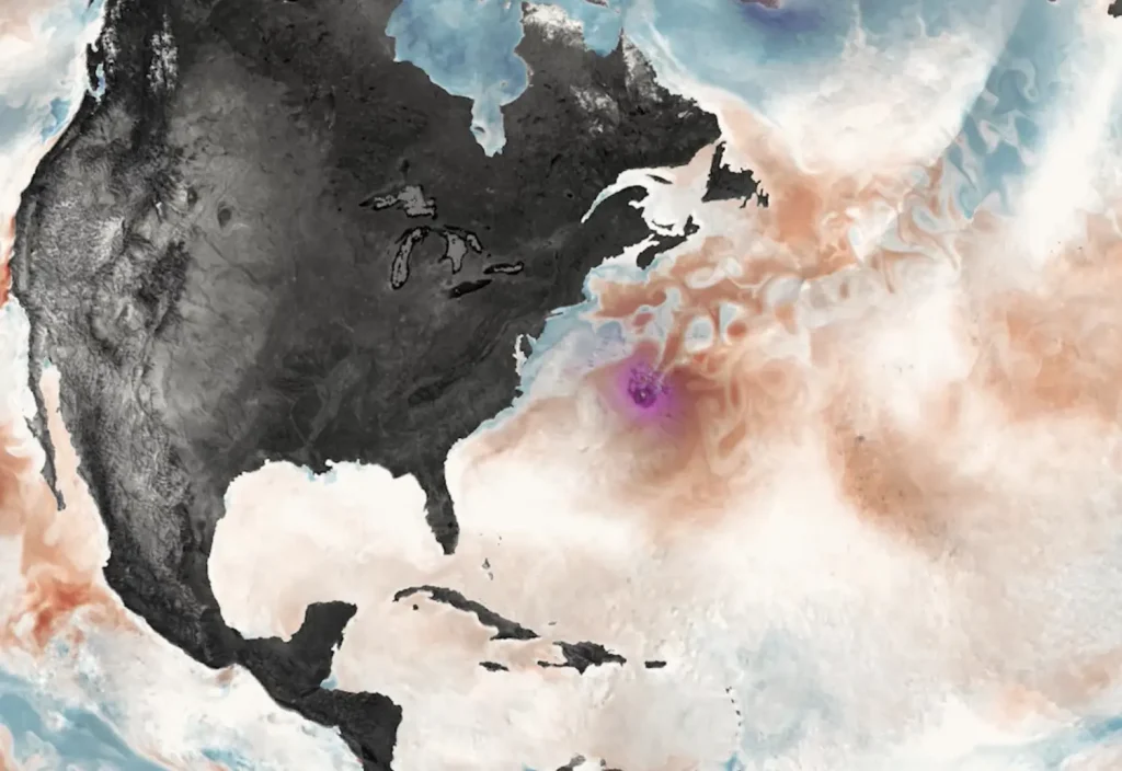Oceans take up more carbon dioxide after hurricanes