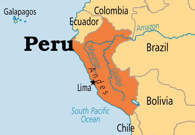 12 killed, 30 missing in Peru landslide