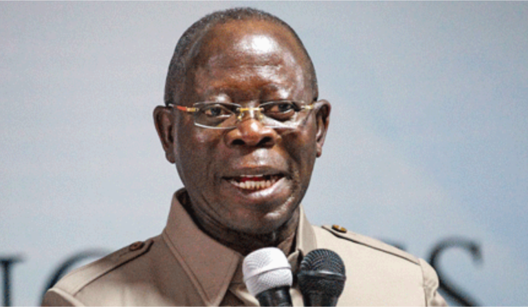 Nigerians saying food Is becoming cheaper, Oshiomhole claims