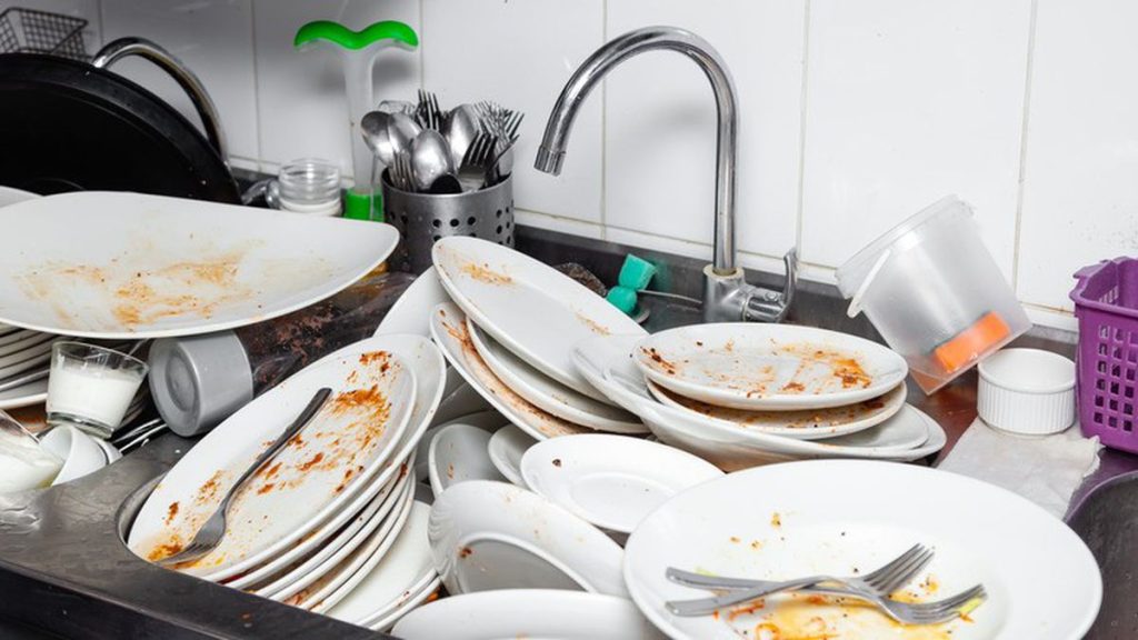 Why leaving dirty dishes overnight could be making you sick Why leaving dirty dishes overnight could be making you sick