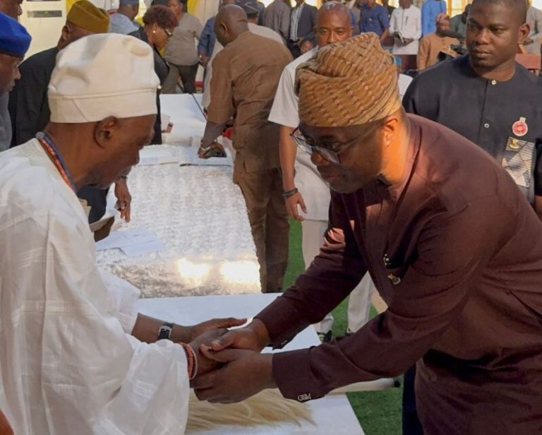 Makinde names Ladoja chairman of Oyo Council of Obas, Alaafin absent