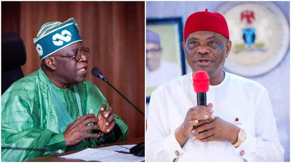 Tinubu hails Wike over APC victory In FCT Tinubu hails Wike over APC victory In FCT