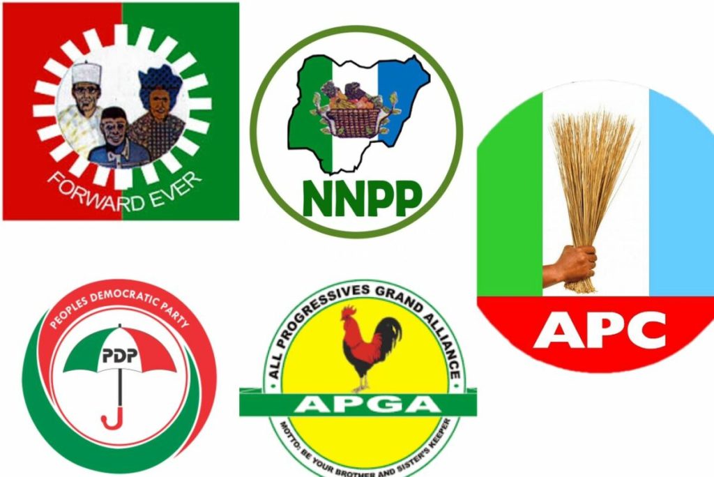 Full list of Nigeria’s 21 registered political parties