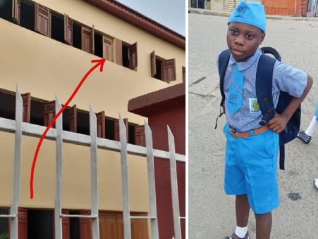 Tragedy as 11-year-old dies after falling from second floor in Lagos school Tragedy as 11-year-old dies after falling from second floor in Lagos school