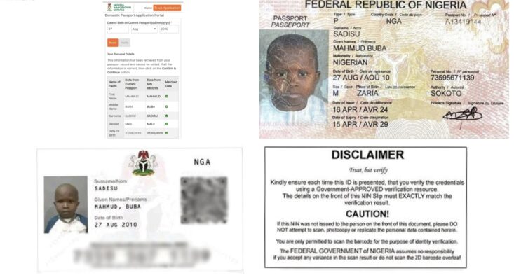 Mahmud Buba fooled Tinubu, other Nigerian leaders; birth certificate, NIN, passport show he’s 15 years old, ineligible to run for office