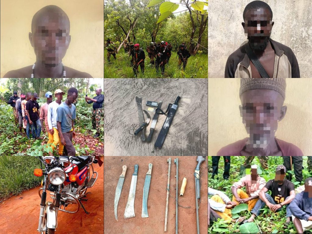 Army nabs 12 kidnapping suspects in Edo State clearance operation