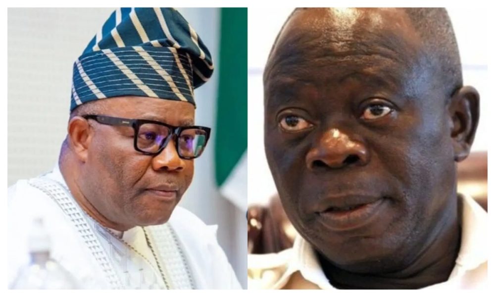 Oshiomhole demands Akpabio’s resignation after Senate rule reversal