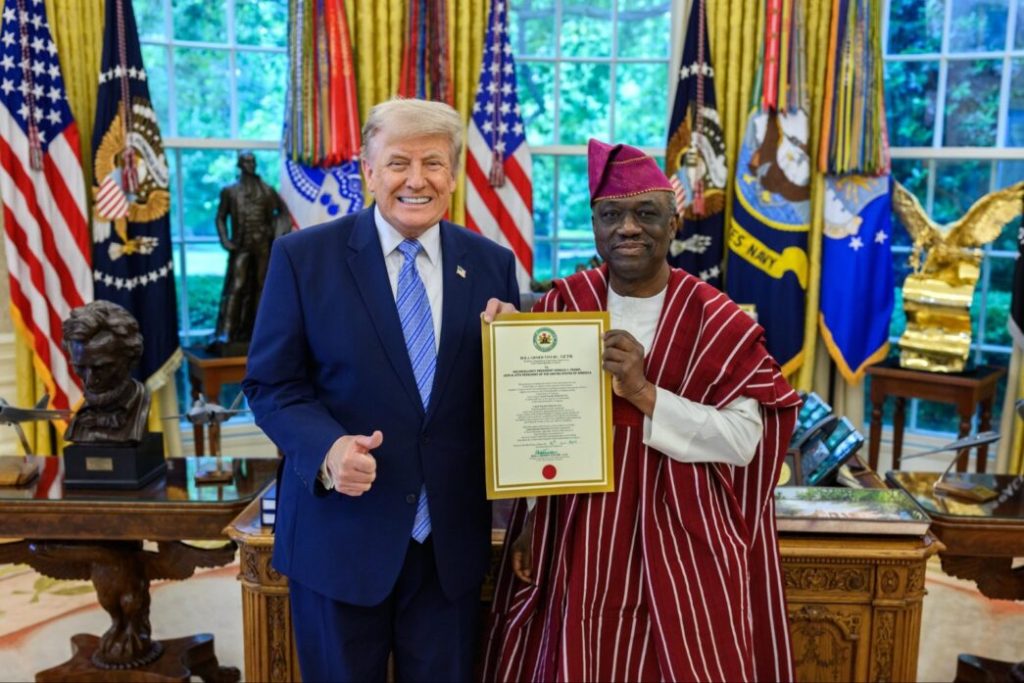 Kayode Are assumes office as Nigeria’s ambassador to US