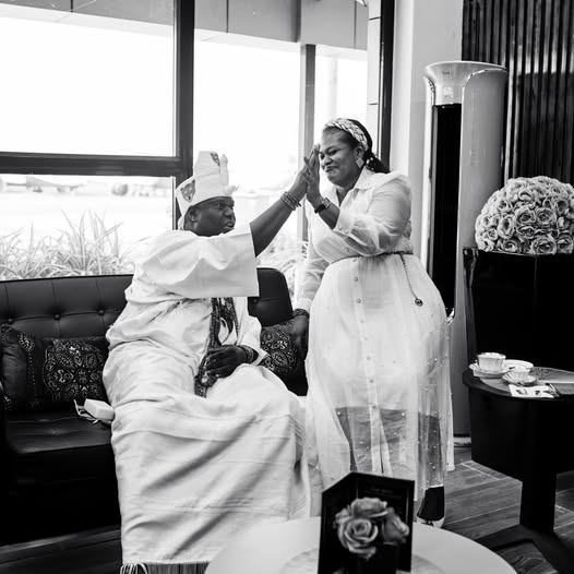 Ooni, Olori Mariam celebrate arrival of twin princes