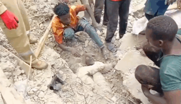Abuja building collapse: Five confirmed dead, search for survivors ongoing
