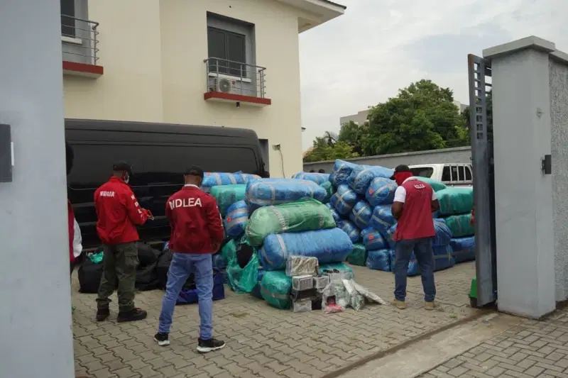 NDLEA uncovers Lekki mansion used as drug stash house NDLEA uncovers Lekki mansion used as drug stash house
