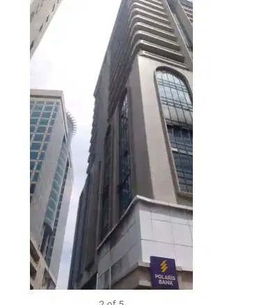 Panic erupts as fire guts Polaris Tower on Lagos Island Panic erupts as fire guts Polaris Tower on Lagos Island