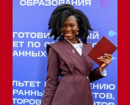 Nigerian student bags 4.90 CGPA at Russian medical school Nigerian student bags 4.90 CGPA at Russian medical school