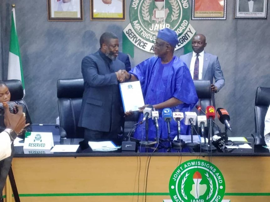 40-year-old Aina takes the helm at JAMB as its new Registrar 40-year-old Aina takes the helm at JAMB as its new Registrar