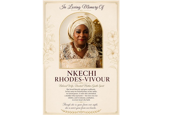 Gbadebo Rhodes-Vivour of ADC announces death of his mother